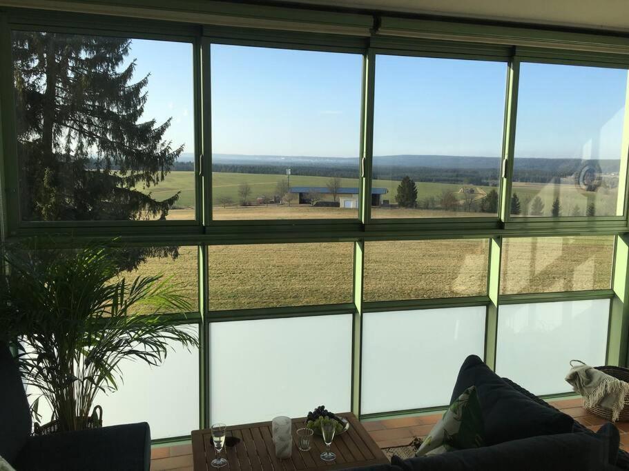 Gemuetliches Apartment Mit Wundervollem Weitblick Löffingen Exterior foto